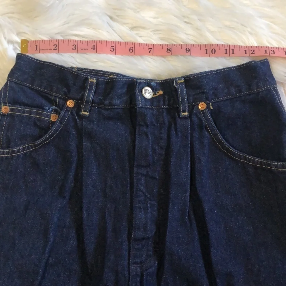 Vintage Lee hi- waisted jeans size 12 made in USA - Picture 6 of 11